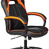 Кресло Бюрократ Viking 2 Aero (черный/оранжевый)