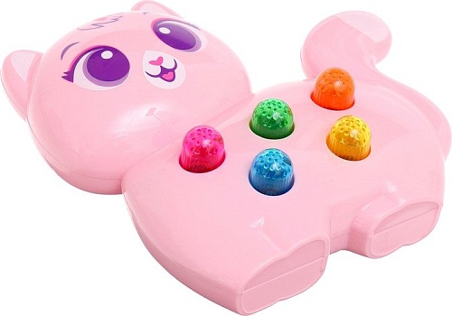 Развивающая игрушка Zabiaka Милый дружок 340104 (розовый)