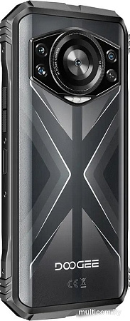 Телефон Doogee S118 12GB/512GB (черный/серебристый)