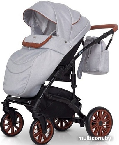 Универсальная коляска Riko Piano (3 в 1, 04 anthracite)