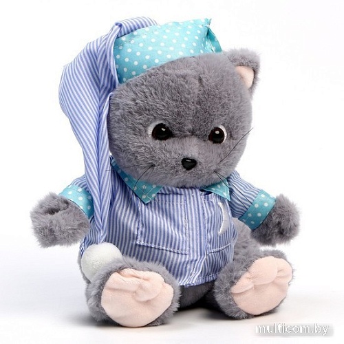 Классическая игрушка Milo Toys Кот Шанти в пижаме 9470986