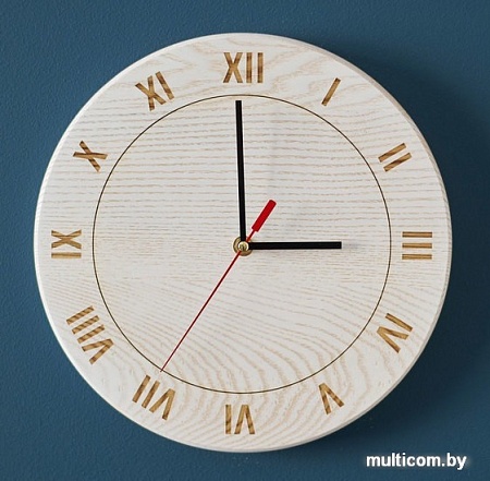 Настенные часы Richwood Clock-4/White (ясень белый)