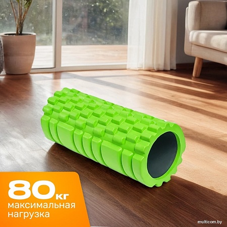 Набор для йоги Sundays Fitness Валик IR97435B + Коврик IR97506 (зеленый, серый)