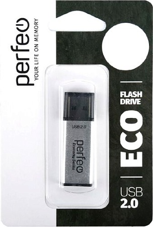 USB Flash Perfeo E03 32GB (серебристый)