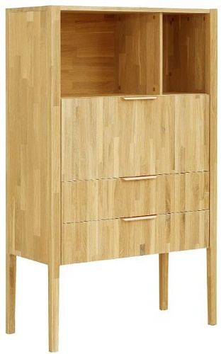 Книжный шкаф Диприз Розенбург Д.70035.1 (дуб масло)