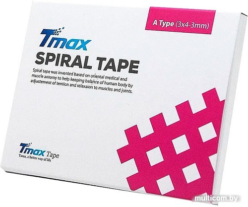Тейп Tmax Spiral Tape Type A 423716 (20 листов, телесный)