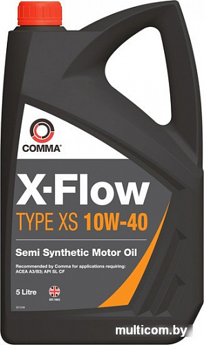 Моторное масло Comma X-Flow Type XS 10W-40 5л