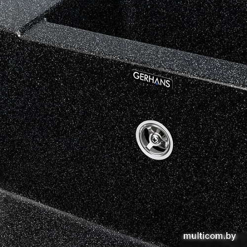 Кухонная мойка Gerhans C10 (черный)