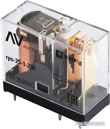 Реле промежуточное EKF Averes rps-25-1-230
