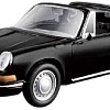 Легковой автомобиль Bburago Porsche 911 1967 18-43058 (черный)