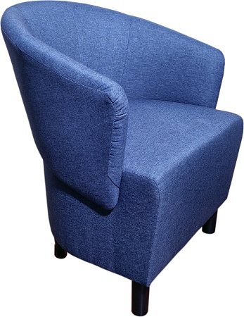 Интерьерное кресло Mio Tesoro Мажор-2 (Lux 20 синий)