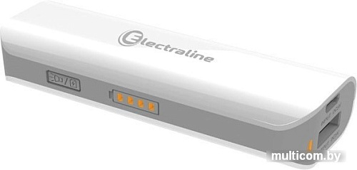 Портативное зарядное устройство Electraline 500331 2600mAh (белый)