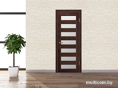 Межкомнатная дверь Vi Lario Премьер плюс ДО (венге)