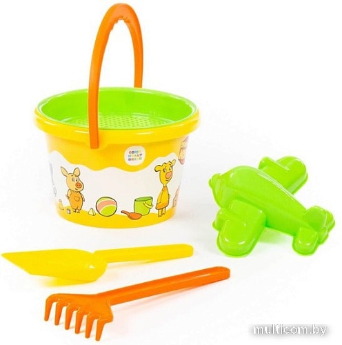 Набор игрушек для песочницы Полесье Оранжевая корова №3 83173