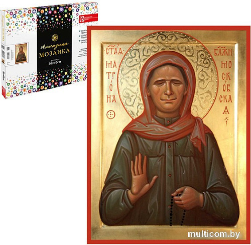 Алмазная мозаика Феникс+ Матрона Московская 65580