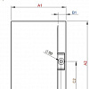 Душевой поддон Radaway Giaros D 100x80 [MKGD1080-03]