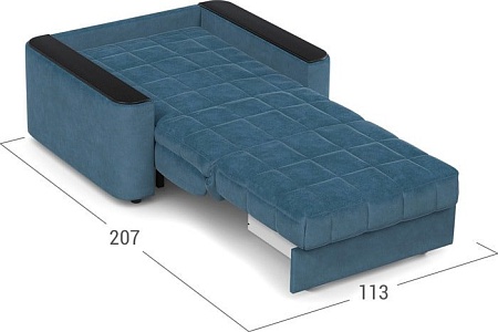 Кресло-кровать Moon Trade Даллас 018 003834 (синий)