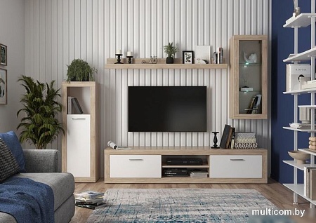 Горка BRW Murane (дуб сонома/белый)