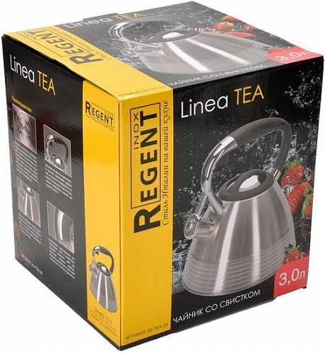 Чайник со свистком Regent Tea 93-TEA-33