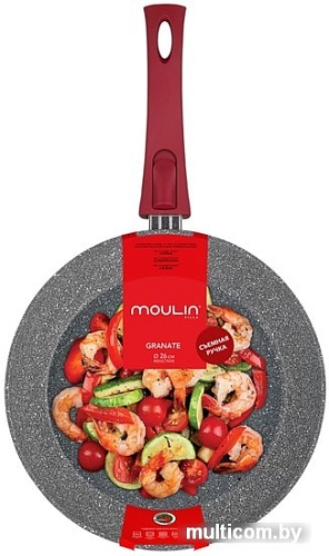 Сковорода Moulin Villa Granate GR-26-I-DH