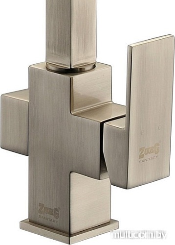 Смеситель ZorG ZR 311 YF-Nickel