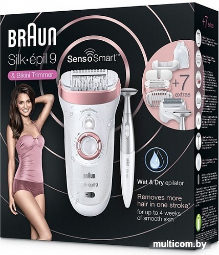 Эпилятор Braun Silk-epil 9 SensoSmart 9/890 Wet&Dry