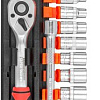 Набор трещотка с головками BaumAuto BM-014-5MSA (12 предметов)