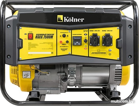 Бензиновый генератор Kolner KGEG 7500М