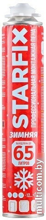 Монтажная пена Starfix Gunfoam Winter 65 SM-07837-1 850 мл