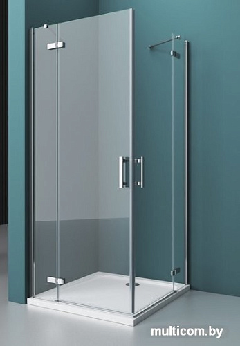 Душевой уголок BelBagno KRAFT-A-22-100-C-Cr (прозрачное стекло)