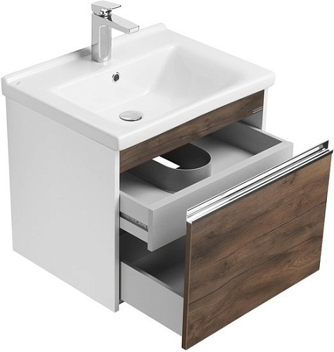 Акватон Тумба под умывальник Капри 60 1A230101KPDB0 (таксония темная)