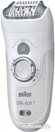 Эпилятор Braun Silk-epil 7 7-561 Wet & Dry + Триммер Braun FG1100