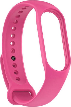 Ремешок Rumi силиконовый для Xiaomi Smart Band 7 (пылкий розовый)