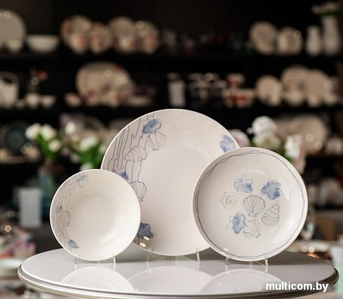 Тарелка глубокая Tognana Perla Conchiglie PE623295271