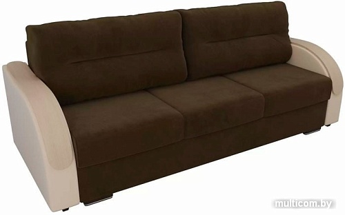Диван Лига диванов Дарси 102107 (коричневый/бежевый)