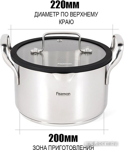 Кастрюля Fissman Fabia 5267
