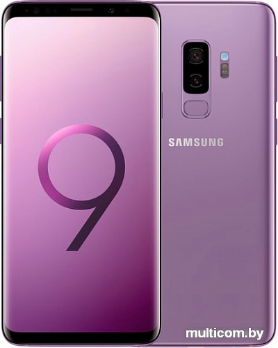 Смартфон Samsung Galaxy S9+ Dual SIM 64GB Exynos 9810 (ультрафиолет)