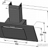 Кухонная вытяжка Akpo Nero 90 WK-4 (серый/черный)