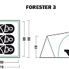 Треккинговая палатка Jungle Camp Forester 3 (камуфляж)
