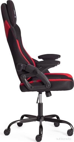 Офисное кресло TetChair iShark (ткань, черный/красный)