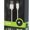Кабель CACTUS USB Type-A - USB Type-C CS-USB.A.USB.C-1.5 (1.5 м, белый)