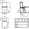 Унитаз Ideal Standard Connect AquaBlade E039701