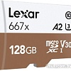 Карта памяти Lexar LSDMI128B667A microSDXC 128GB + адаптер