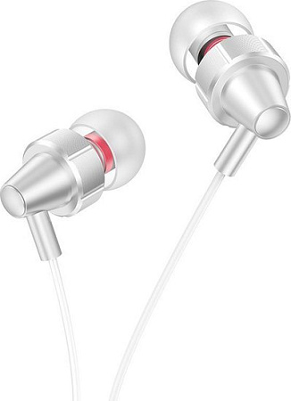 Наушники Hoco M90 USB Type-C (серебристый)