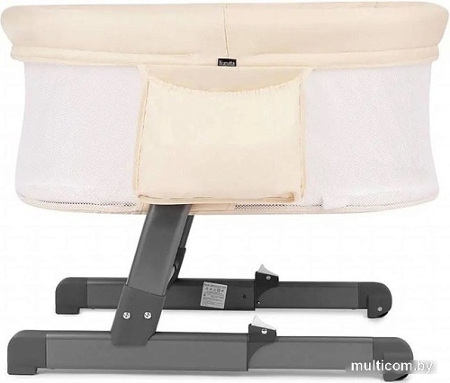 Приставная детская кроватка Nuovita Accanto Bonta (бежевый)