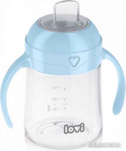 Поильник Lovi 35/358 (150 мл, голубой)