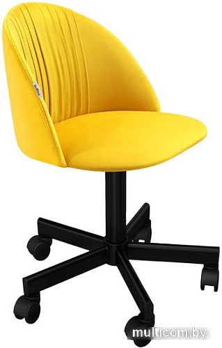 Офисный стул Sheffilton SHT-ST35-1/S120M (имперский желтый/черный муар)