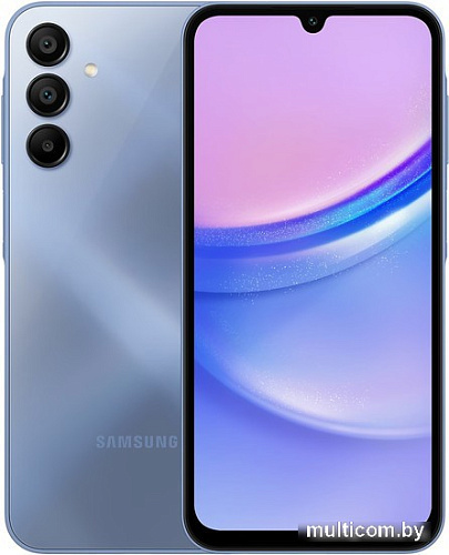 Смартфон Samsung Galaxy A15 8GB/256GB (синий, без Samsung Pay)