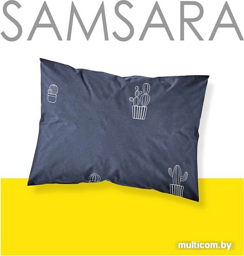 Постельное белье Samsara Кактусы 5070Н-19 50x70