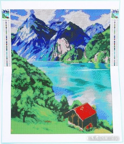 Алмазная мозаика Школа талантов Горное озеро 9501531